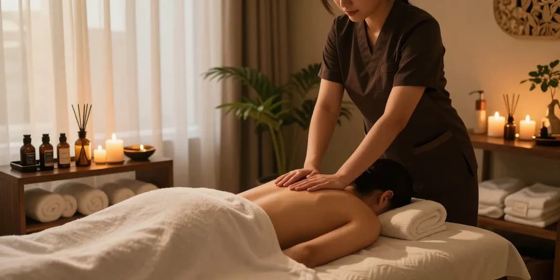 Relaxing Swedish massage experience at makangs.com/region/국내/서울-/마사지-스웨디시 with soothing ambiance and expert therapist.