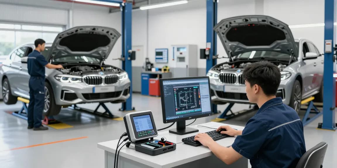 Steuerkette Wechseln Hannover: Innovative Werkstatt mit modernster Diagnosetechnologie und Fahrzeugoptimierung für BMW.