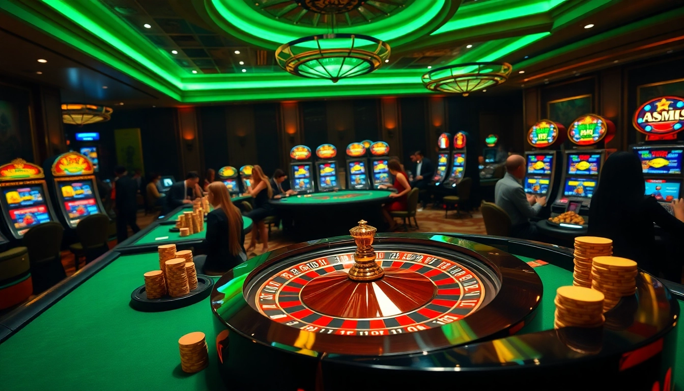 Experience the thrill of gambling at the F8bet homepage with vibrant casino visuals.
