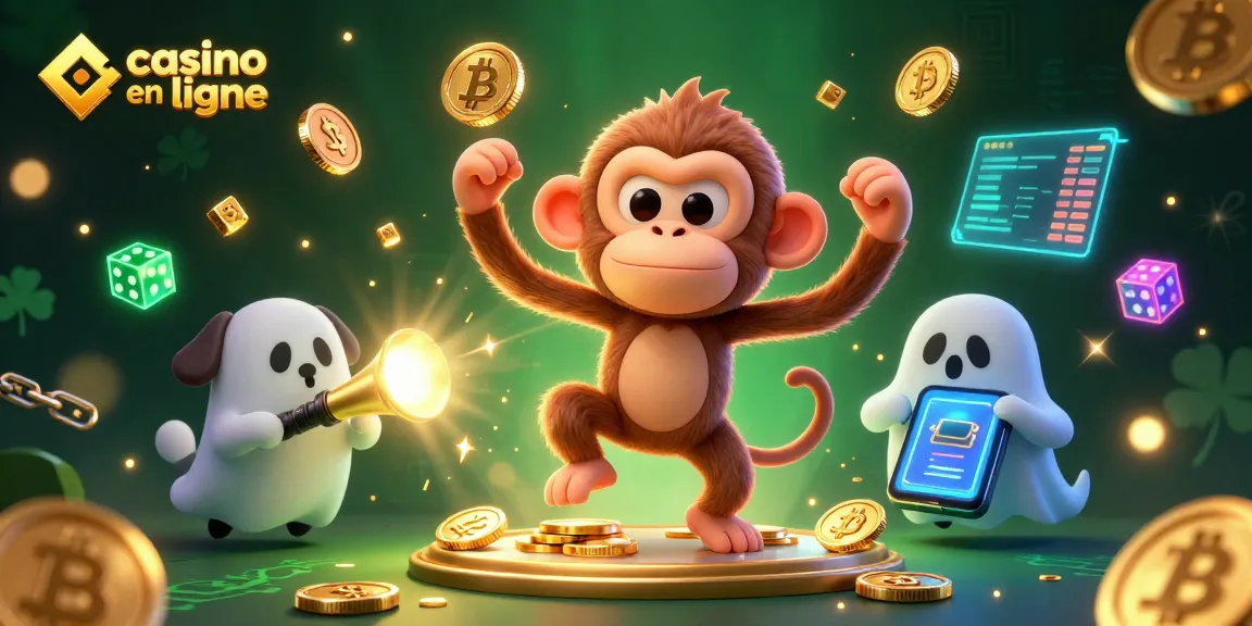 Découvrez le jeu au casino en ligne avec un singe fantomatique et un chiot chasseur de fantômes