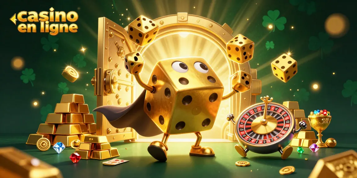 Les joueurs découvrent le monde des jeux avec casino en ligne, entourés de trésors scintillants.