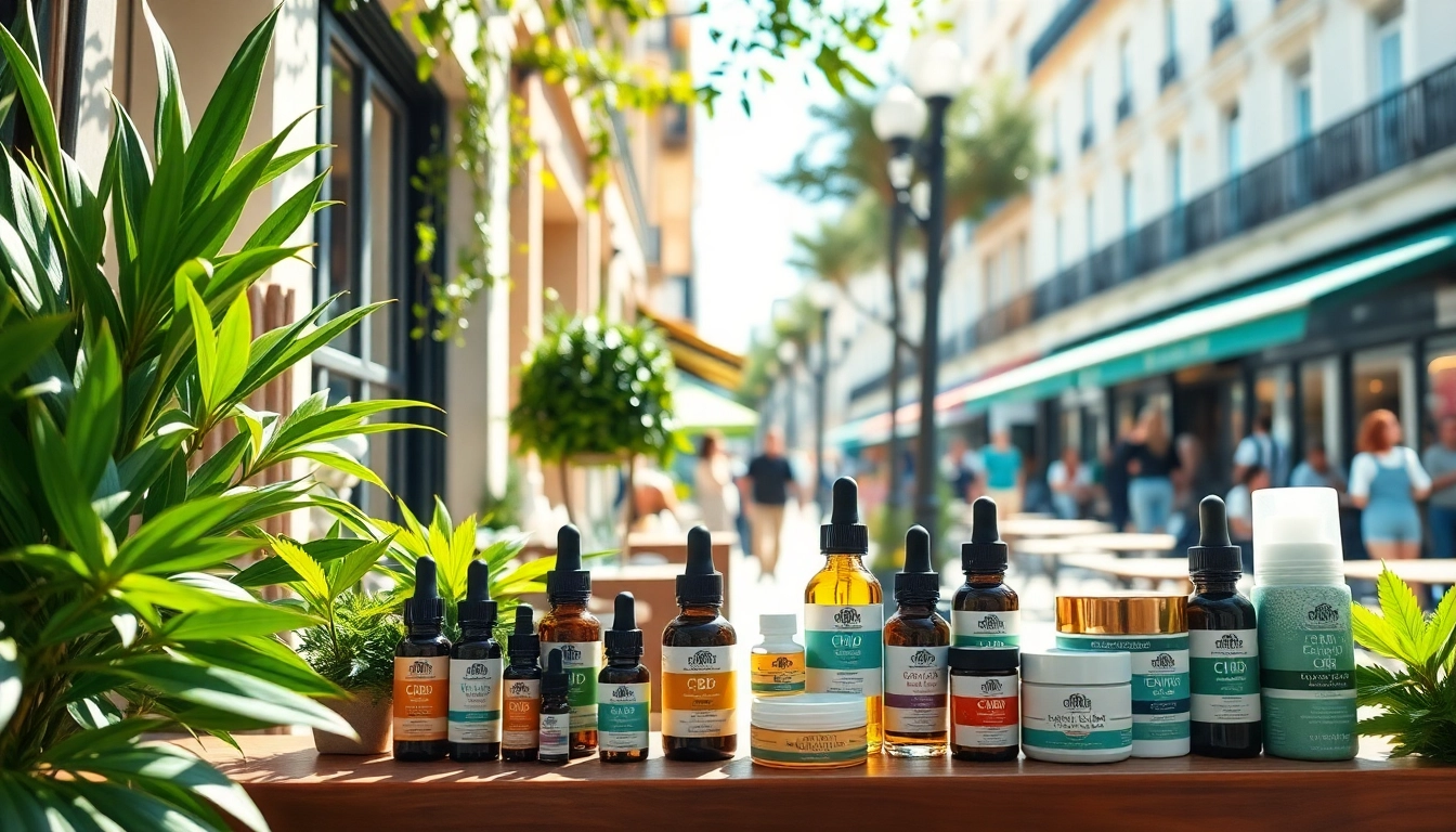 Découvrez des produits CBD Madrid dans un magasin moderne et accueillant.