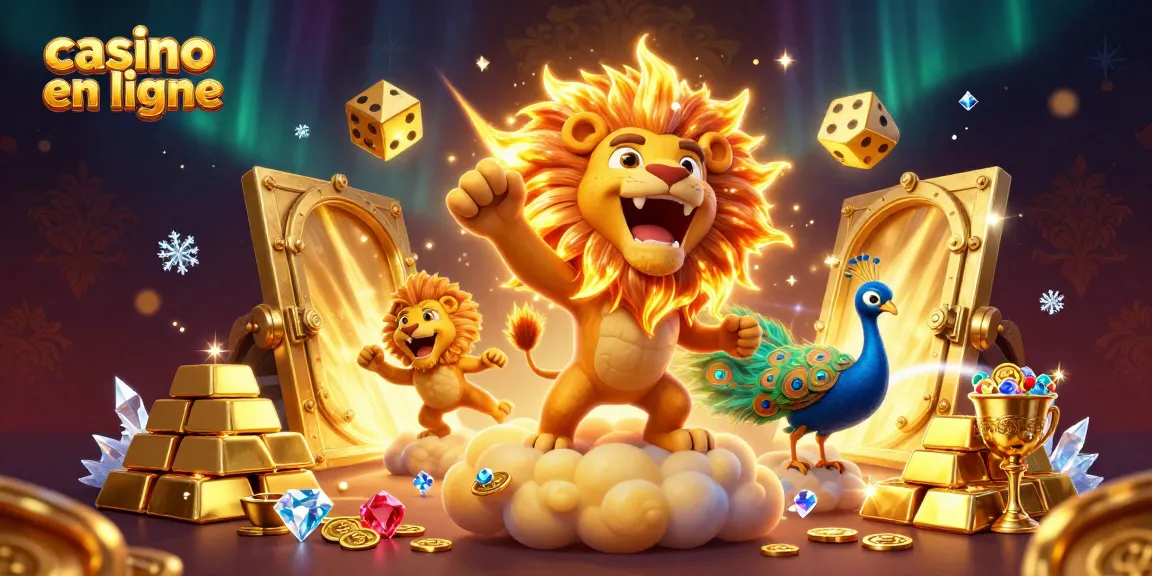 Plongez dans l'univers captivant du casino en ligne avec ce visuel exceptionnel, illustrant une aventure ludique.