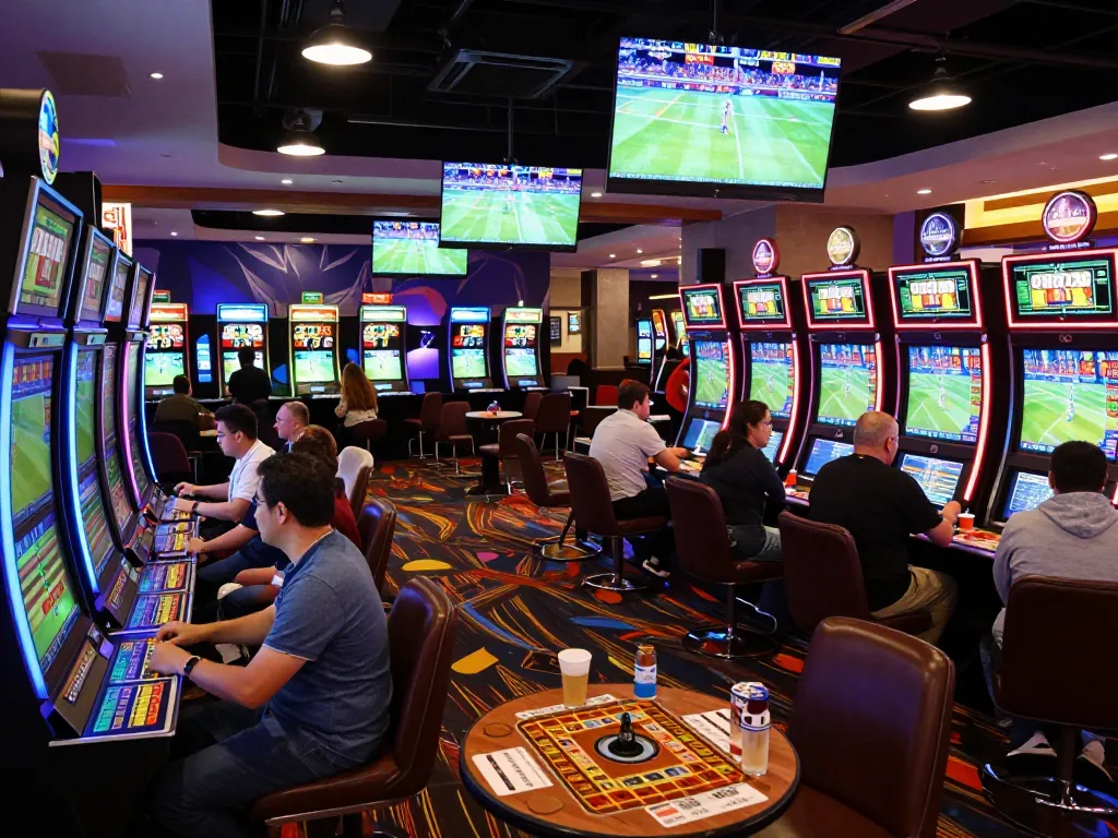Betting on exciting events at siti scommesse stranieri in an energetic casino atmosphere