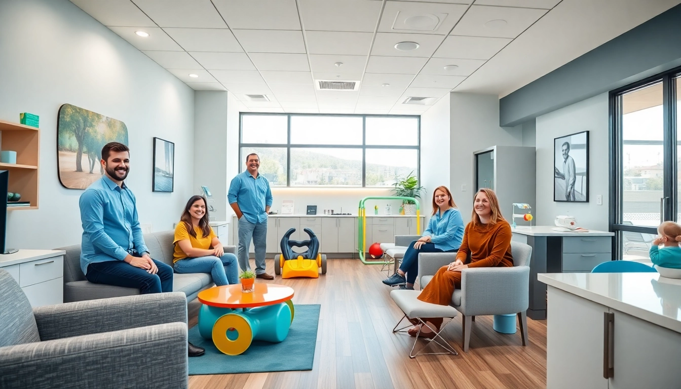 Visit a welcoming North Edmonton orthodontist office with smiling staff and patients.