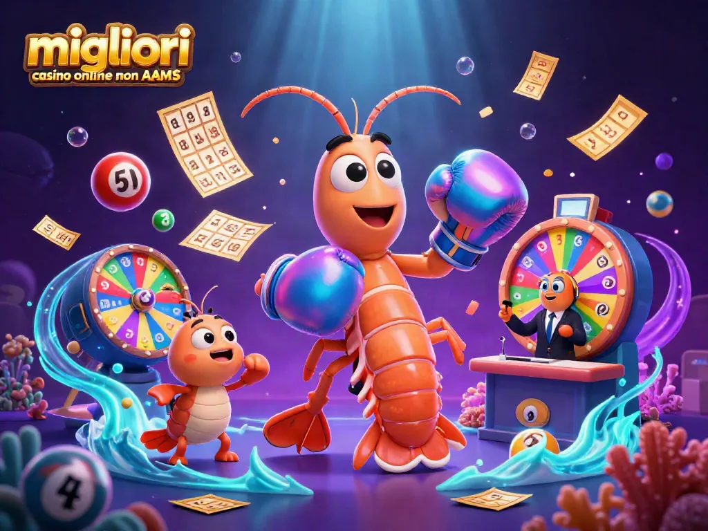 Scopri i migliori casino online non AAMS con animazione vivace e palcoscenico festoso di gioco.