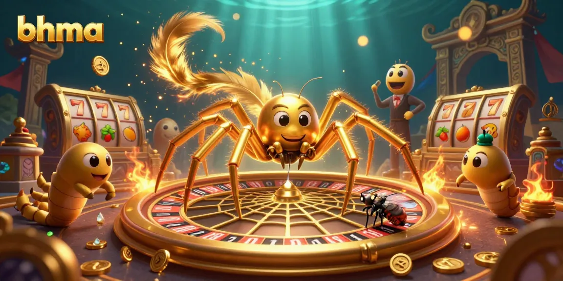 Engage with bhma's dynamic casino experience featuring a thrill of spinning reels and vibrant characters.