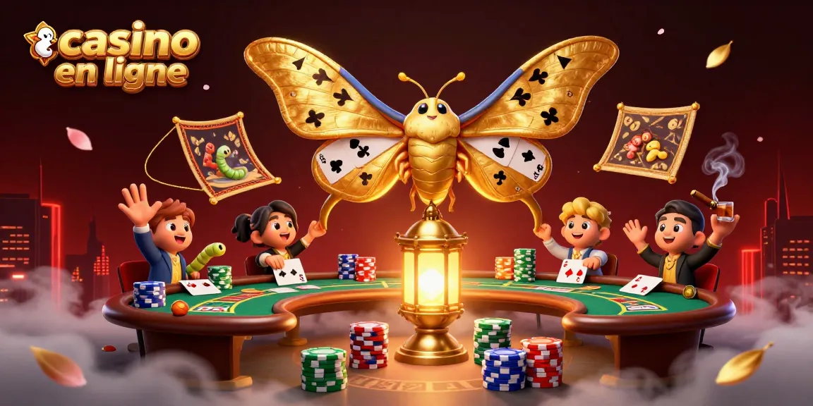 Les joueurs gagnent des prix dans un casino en ligne animé avec des éléments de jeu captivants.
