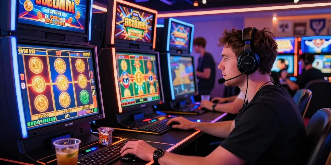 Super59: Pemain menikmati pengalaman slot online yang seru di lingkungan kasino virtual.