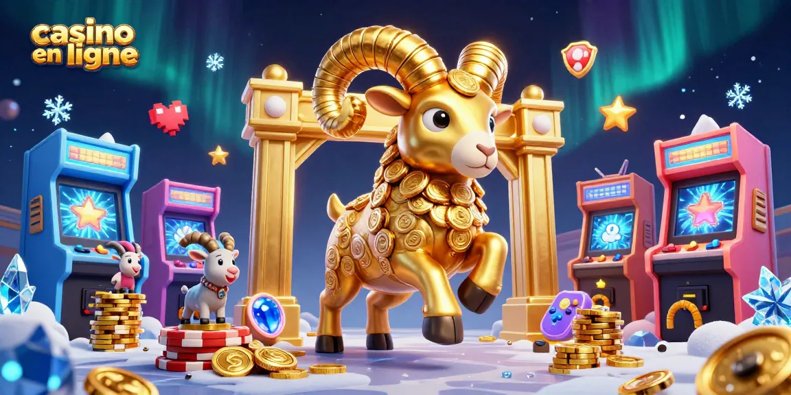 Jouez à des casinos en ligne avec une scène animée de personnages 3D dynamiques et des éléments de jeu captivants.