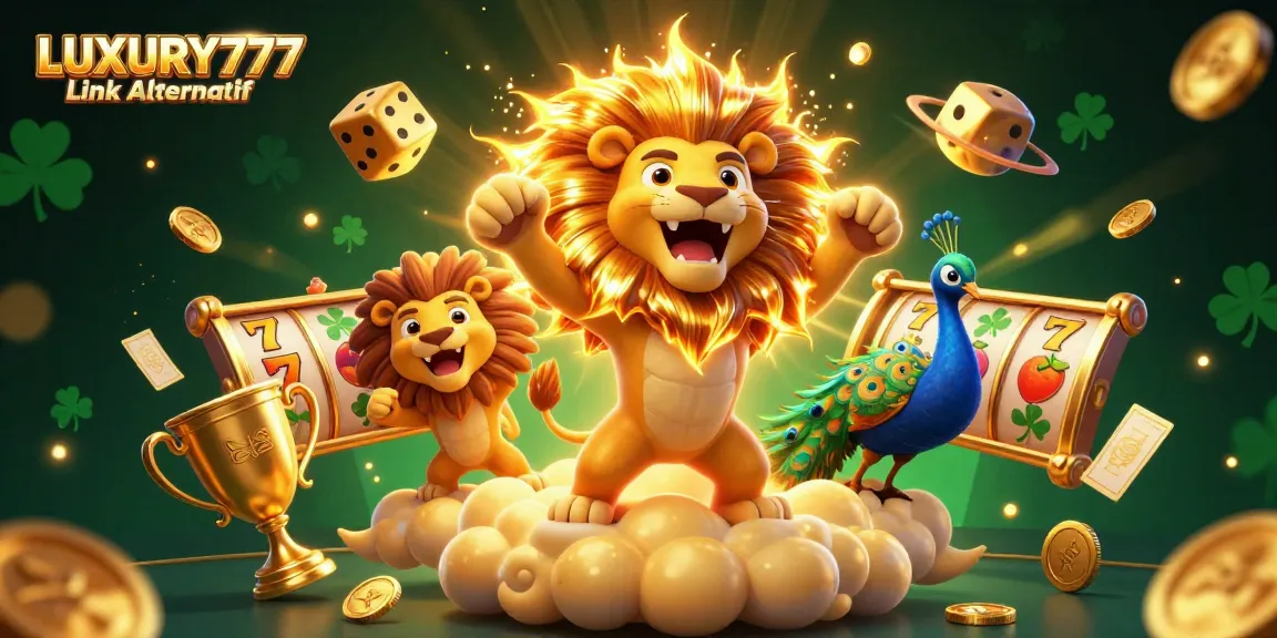 Menang besar dengan LUXURY777 Link Alternatif menggunakan gambar slot yang menarik dan karakter berjudi.