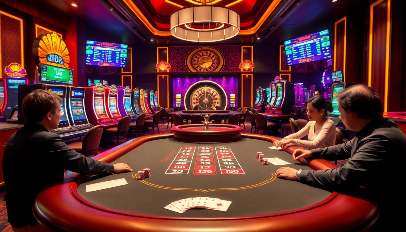 Experience the thrill of j88 com with vibrant casino gameplay, poker, and slot machines.