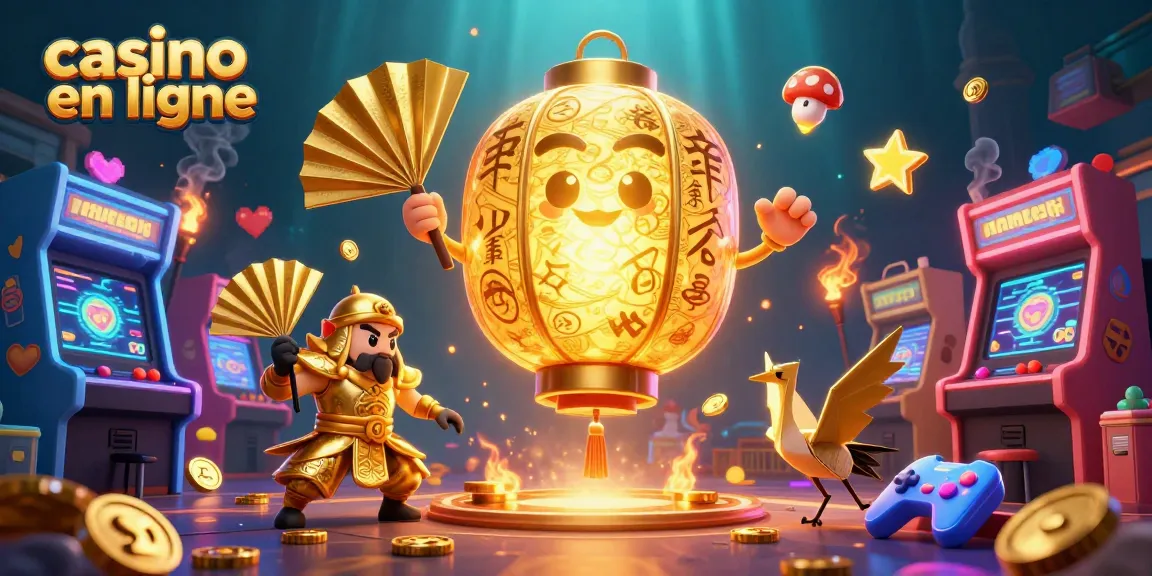 Découvrez le casino en ligne avec des éléments vibrants et des personnages animés lors d'une soirée de jeu.