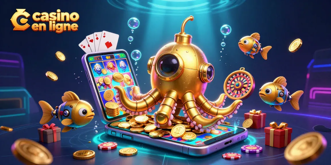 Le meilleur casino en ligne offre une expérience immersive dans un océan de pièces d'or.