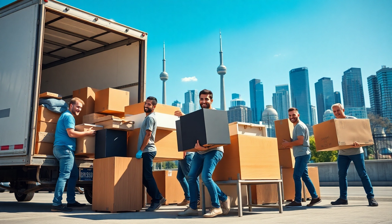Best Toronto Movers expertly handling relocation tasks for a seamless move.
