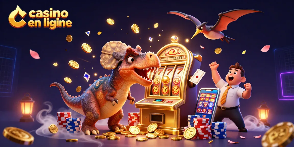 Des jeux de casino en ligne avec des créatures préhistoriques et des machines à sous captivantes