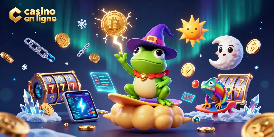 Gagnez avec nos jeux de casino en ligne et plongez dans cette illustration magique !