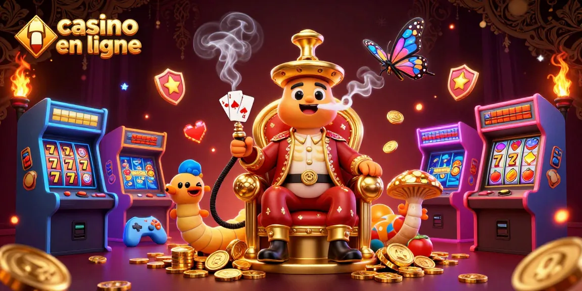 Profitez du monde des jeux avec casino en ligne, découvrez une scène de casino riche en couleurs.