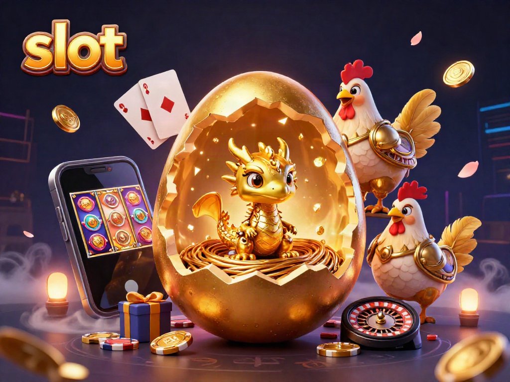 Mainkan slot gacor dengan dragon emas dan berbagai elemen kasino menakjubkan.