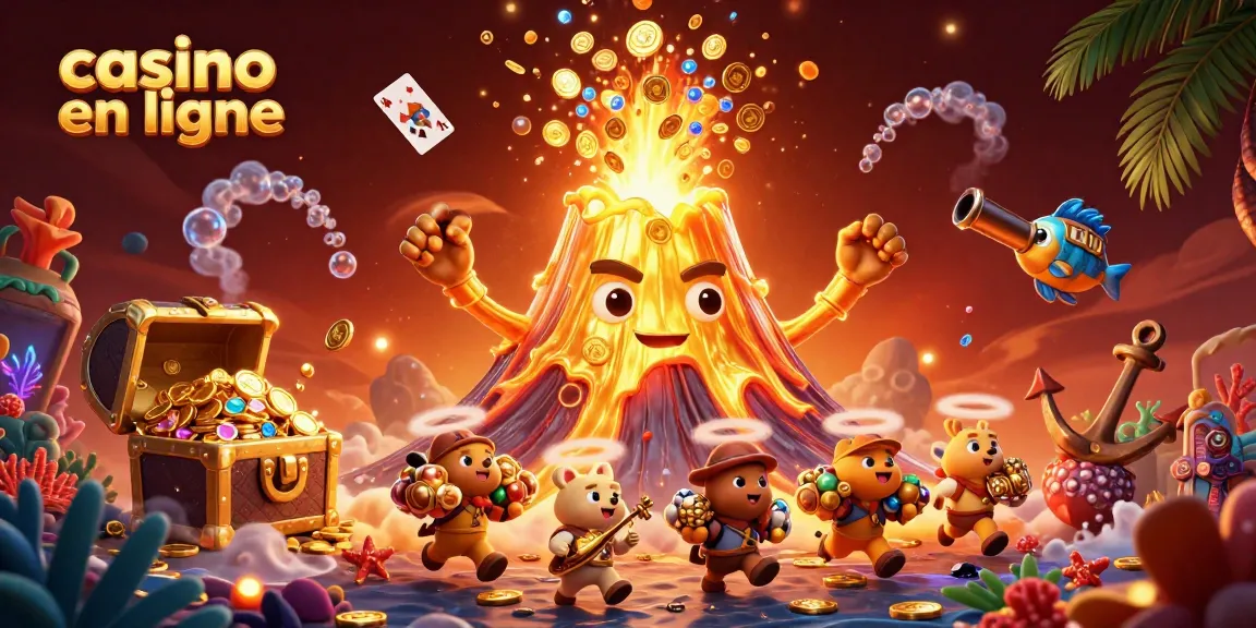 Découvrez un casino en ligne coloré avec une explosion de trésors et des personnages amusants.