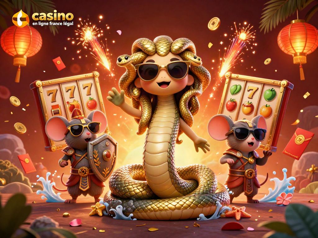 Profitez de jeux sur un casino en ligne France légal avec une ambiance festive et des personnages captivants.