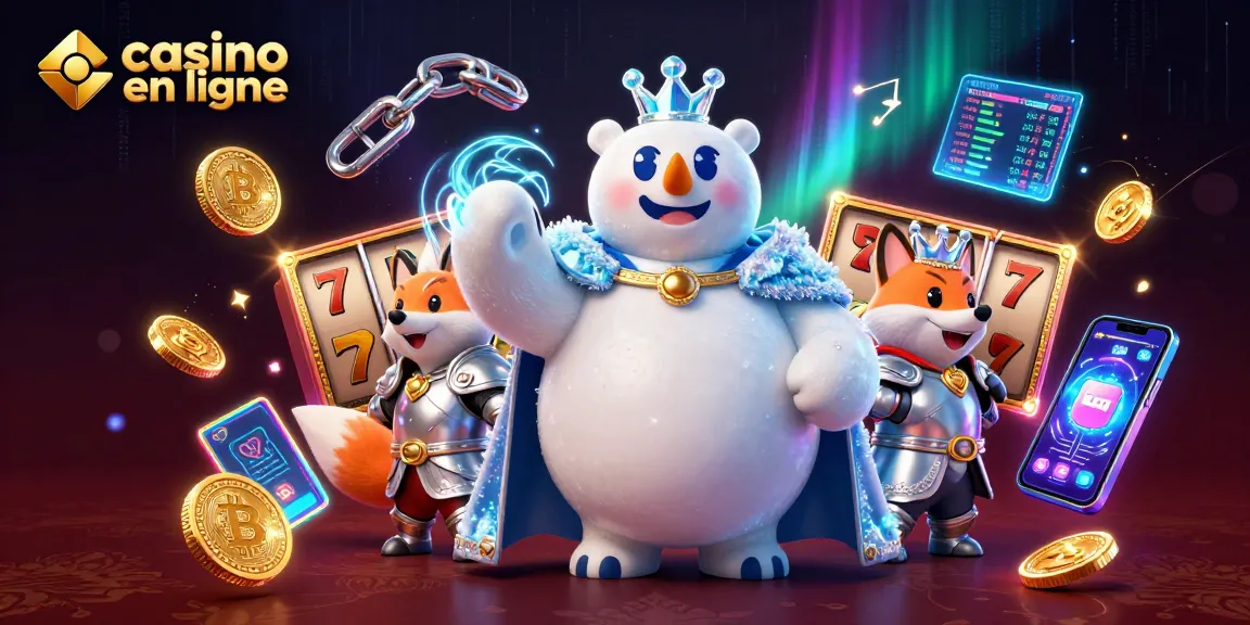 Jouez à des jeux passionnants dans le casino en ligne avec un ours polaire royal et un renard d’argent