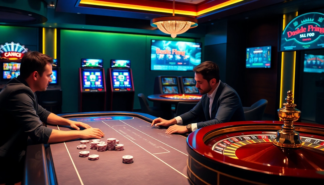 Participez à des jeux palpitants dans un casino en ligne argent réel France, avec des tables de poker de luxe et des machines à sous vibrantes.