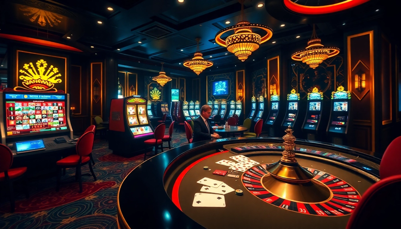 Découvrez un gameplay palpitant dans le meilleur casino en ligne France, avec des tables de poker, des machines à sous vibrantes et une roulette.