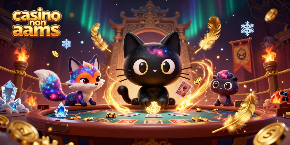 Gioca nei casino non AAMS con l'affascinante gatto nero gravitazionale e la volpe colorata.
