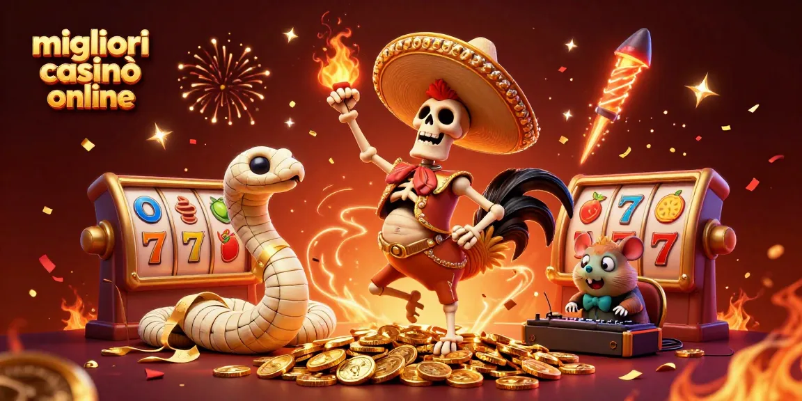 Scopri i migliori casinò online dove danzano personaggi festivi su monete d'oro.