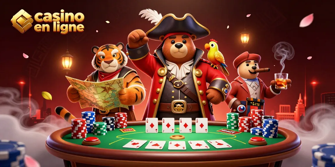 Jouer au casino en ligne avec des personnages captivants et un décor dynamique