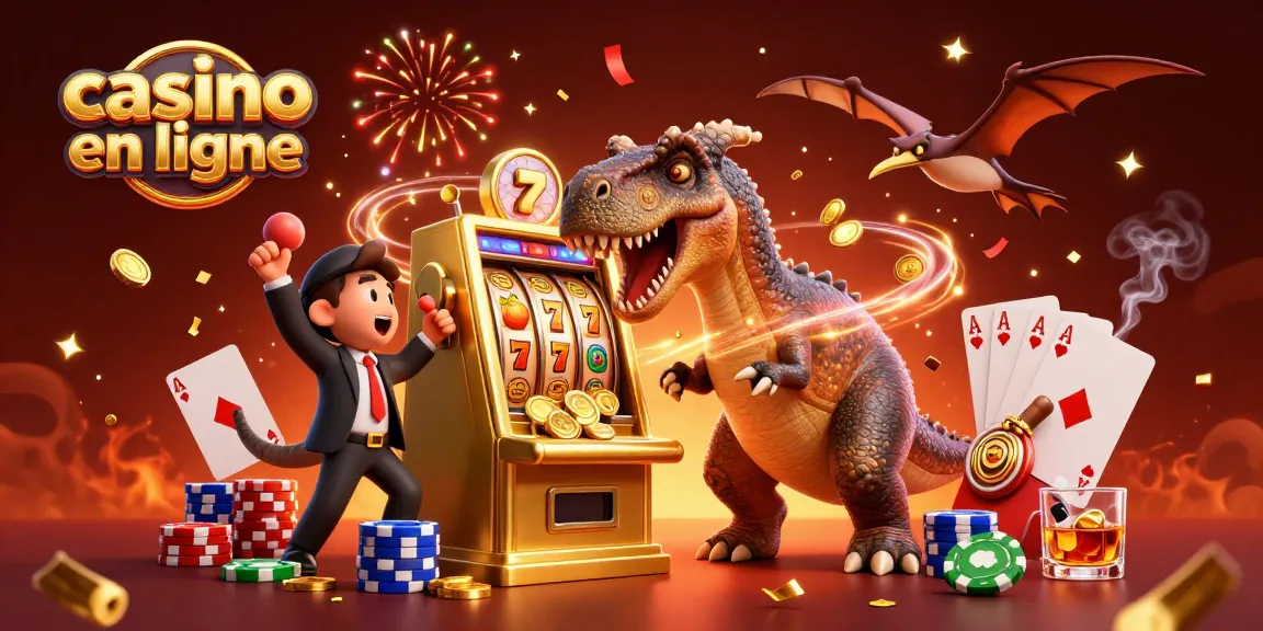Le casino en ligne offre des sensations intenses avec un pachycephalosaurus en pleine action, gagnant des jackpots.