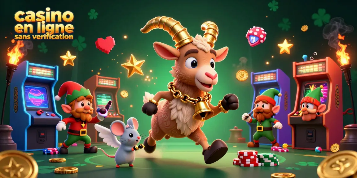 Profitez d'une expérience de jeu dans un casino en ligne sans vérification avec des personnages de jeux captivants.