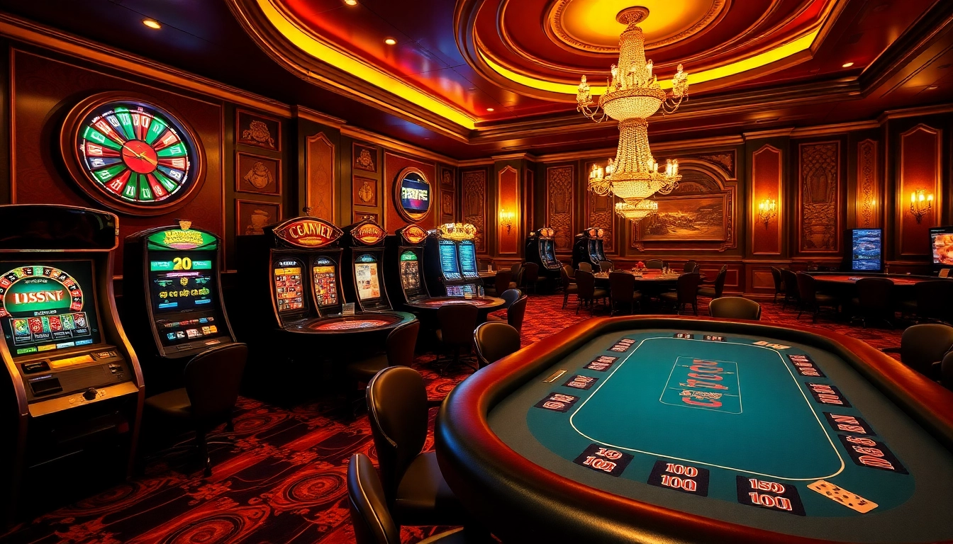 Participez à l'excitation du casino en ligne argent réel France avec des tables élégantes et des jeux de casino palpitants.