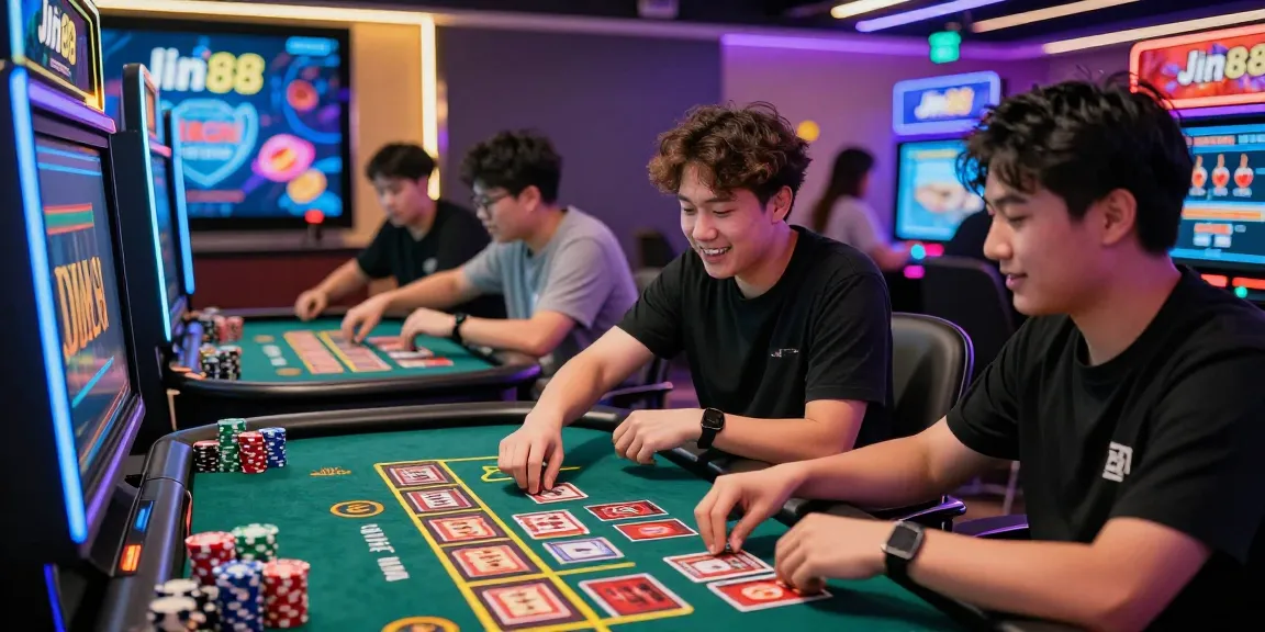 Trải nghiệm game trực tuyến tại Jin88 với không gian sống động và hứng khởi.