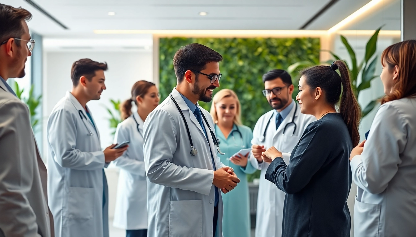Caregivers providing expert treatment at Sydney CBD health clinic with modern amenities and welcoming atmosphere.