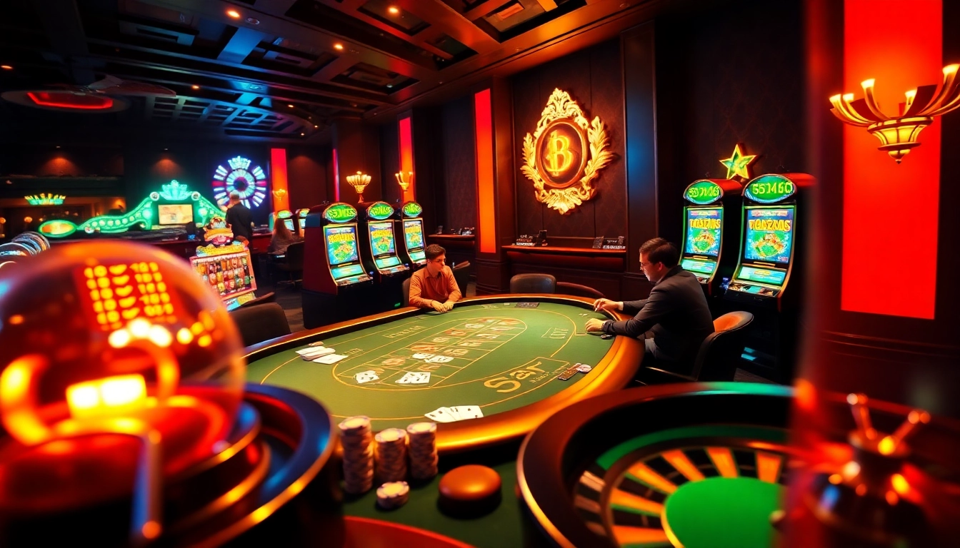 Découvrez l'excitation d'un casino en ligne argent réel France à travers un environnement de jeu en ligne attractif, comprenant des jeux de poker et des machines à sous vivantes.