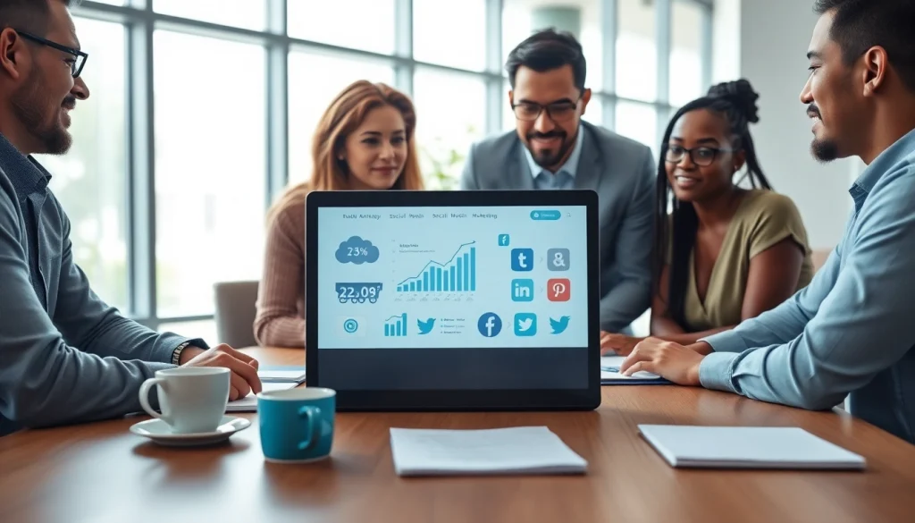 Engage with the facebook smm panel during a dynamic marketing strategy session.