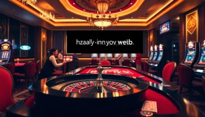 Engaging casino scene highlighting hidden wiki onion dark web links with chips and cards