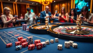 Người chơi say mê trải nghiệm sự hứng khởi của cg79 casino trực tuyến tại một casino sang trọng.