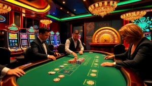 Experience the thrill of winning at 555win com with vibrant casino games and excited players.