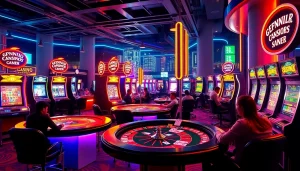 Players enjoying thrilling casino games at mk8th.net's luxurious online platform.