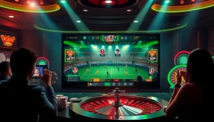 Experience the excitement of nhà cái đá gà with engaging live matches and vibrant casino visuals.